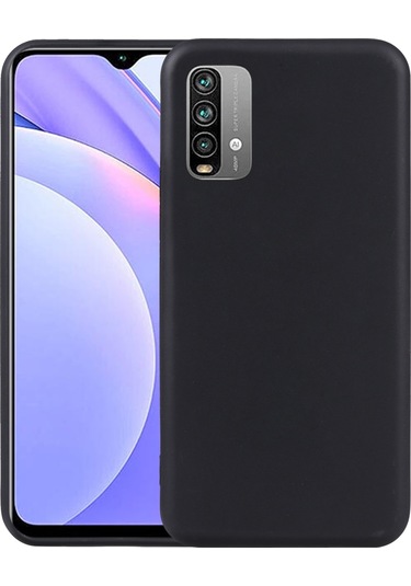 Xiaomi Redmi Note 9 4g Global / 10x 4g Tpu Telefon Kılıfı İçin Siyah
