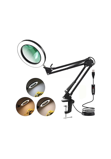 Jwin Mb-600 3 Modlu Ledli Masa Büyüteç
