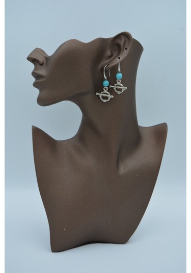 Stoneagejewellery Stoneage Özel Tasarim Küpe N11.88553 Gri