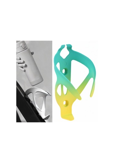 Suntek Bisiklet Su Şişesi Tutucu Dağı Yeşil-ve-sarı Sarı - Yeşil