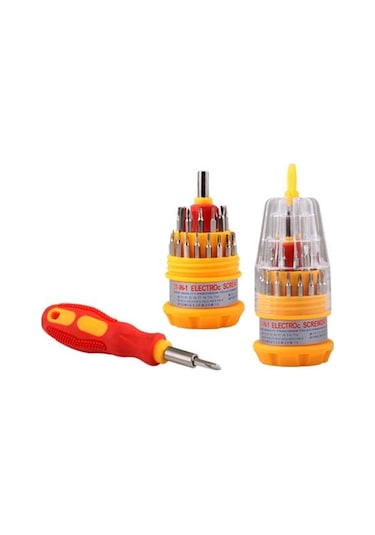 Mıknatıs Uçlu 32 Parça Laptop Notebook Tornavida Seti Takımı