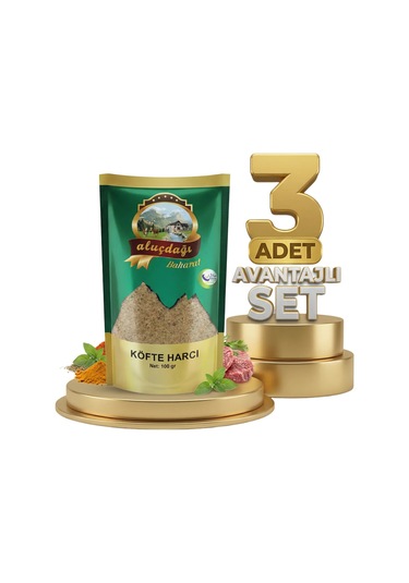 Aluçdağı Izgara Köfte Harcı 3x100 Gr