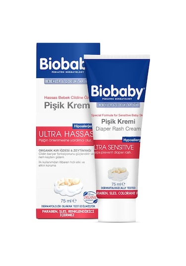 Bebekler Çocuklar İçin Pişik Kremi 75 Ml