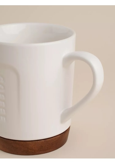 Sl Home Çay Ve Kahve İçin Seramik Bardak 400 Ml Hediye 200473607 Kahverengi