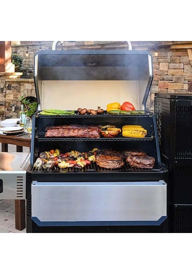 Masterbuilt Gravity Serisi 1050 Dijital Smoker Kömürlü Mangal