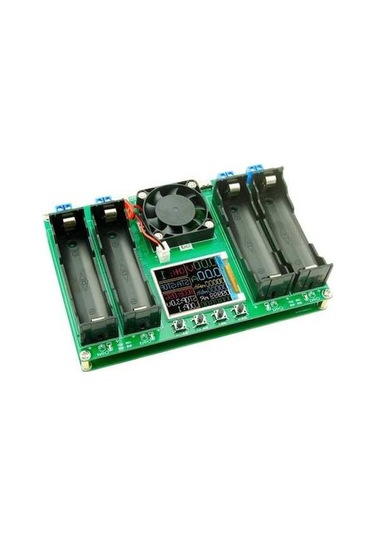 Tongxida 18650 Pil Kapasite Ölçer Cihazı, Direnç Test Modülü, Çift Type-c Arayüz, Dahili Dijital Pil Gücü Dedektörü