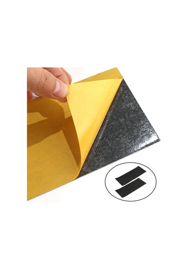 Dolıty Kauçuk Ayakkabı Tabanları Tamir Yamaları Siyah-270x105x1.5mm Siyah