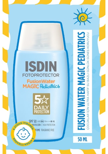 Isdin Fotoprotector Fusion Water Magic Pediatrics Spf50 50 ML