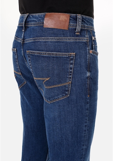 Colins Straight Fit Erkek İndigo Jean Pantolon Cl1071313 Q1.v1 Dn43813 Denim