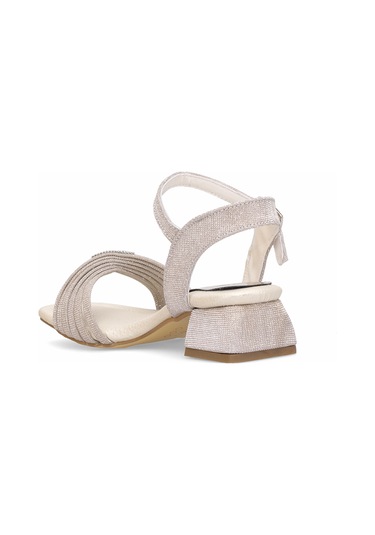 Elit Ask-f-40-25y Filet Kız Çocuk Abiye Ayakkabı Altın Altın