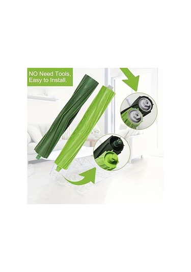 Sunshine011 E İ J Serisi İ3 İ3+ İ6+ İ7 İ7+ İ8+ E5 E6 E7 J7 7150 J7+ 7550 J8 J8+ J9+ Elektrikli Süpürge Ana Fırçası Yedek Rulo