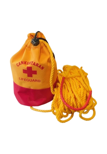 Cankurtaran Kurtarma İpi / 30metre Kırmızı - Sarı