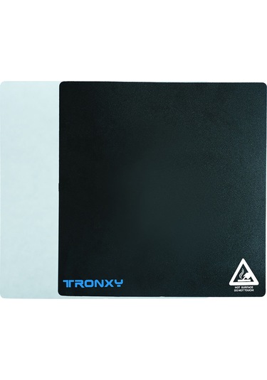 Singree 3d Yazıcı Isı Yatağı Sticker Siyah 220x220mm Pvc Yüksek Sıcaklık Dayanıklı Pla/abs Tutuculu Modeli Kolay Çıkarma