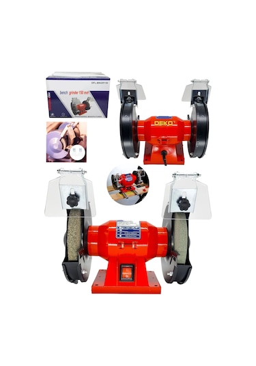 Deko DFL150R Taş Motoru Çark Bileme 150 MM