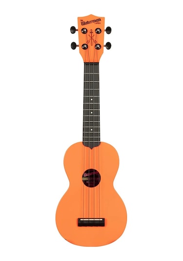 Kala Waterman Recycled Soprano Ukulele Sunset Orange