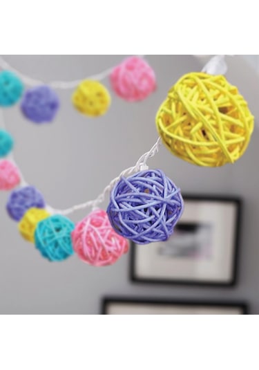 G2354 Rattan Mini Top String Light