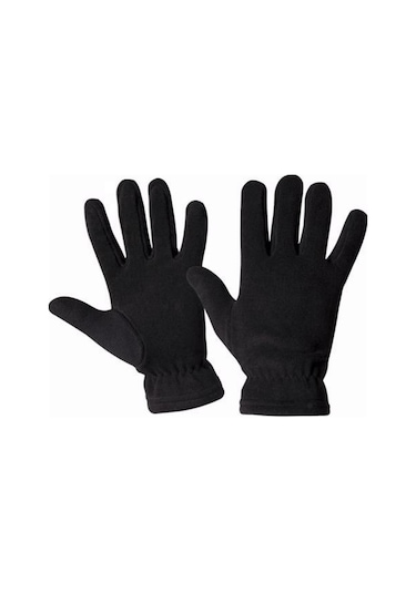 Erkek Kışlık Termal Polar Eldiven - Kulaklıklı Bere - Atkı 3'lü Set