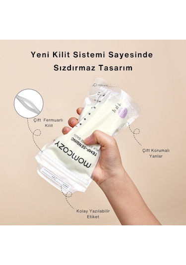 Momcozy Süt Saklama Poşeti ( 50 Adet )