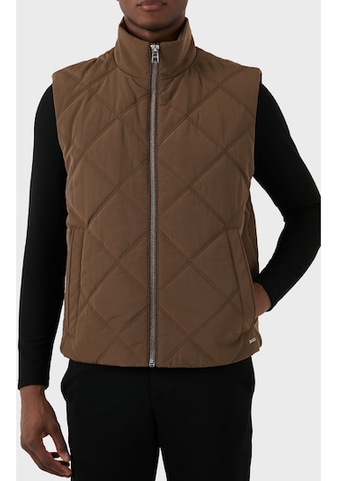 Boss Erkek Yelek 50506356 249 Kahve