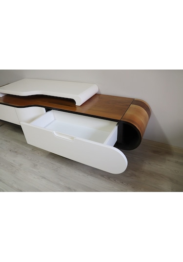 Anatolia Delüx Duvar Tv Ünitesi Ahşap Renkli Lake Tv Ünüte Model