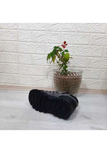 Black Sea 542 Füme Kürklü Fermuarlı Cırtlı Erkek Çocuk Bot 001