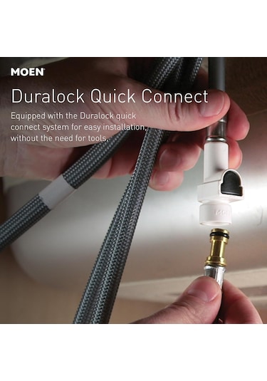Moen 87627bl Haelyn Tek Saplı Aşağı Çekmeli Püskürtücü Mutfak Mus Diğer