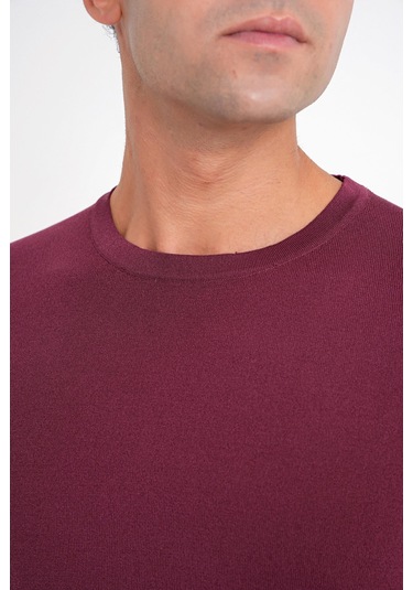 Efor Tr 888 Triko Slim Bordo Bordo