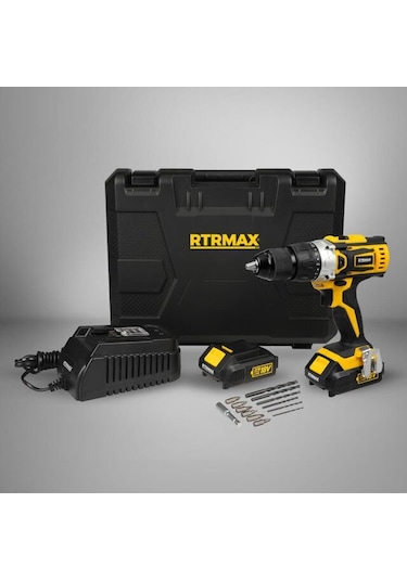 Rtrmax RTX1815B Akülü Matkap 18V Aküsüz X-Lion