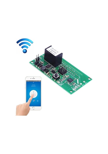Sonoff Sv 10a Tek Kanallı Wifi Kablosuz Uzaktan Zamanlama Akıllı Anahtar Röle Modülü Alexa Ve Google Home İle Çalışır, İos Ve Android, Dc 5v-24v Desteği