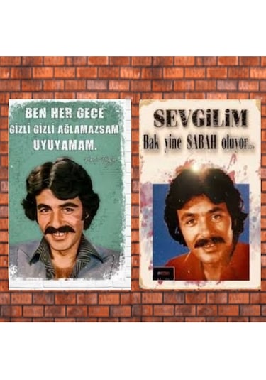 Sevilen Ferdi Tayfur Sözleri 6 Lı Tablo