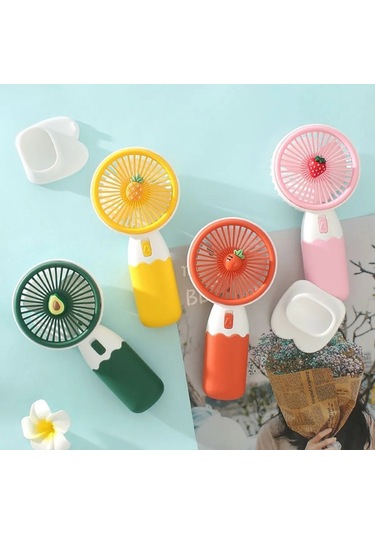 Masaüstü El Fanı Sevimli Meyve Tasarımlı