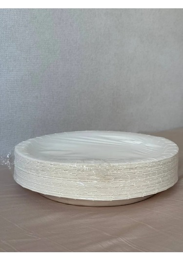 Euecopack Tek Kullanımlık Kağıt Tabaklar 26 Cm 50 Adet 404856920 50