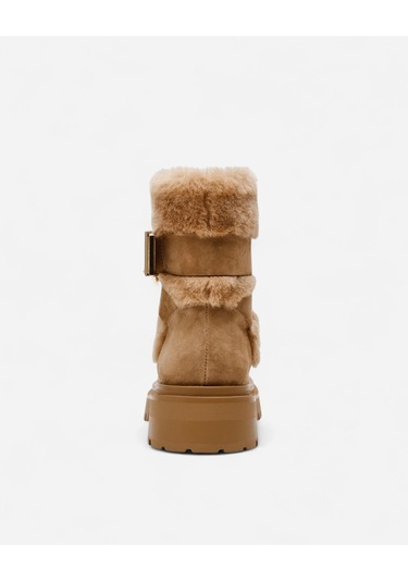 Steve Madden Lodge Tan Suede Kadın Kahverengi Bot Lodge-tan