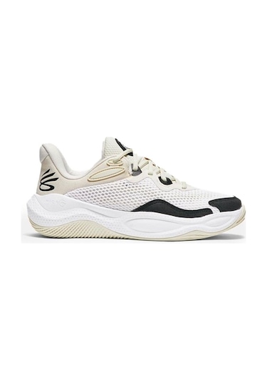 Under Armour Curry Splash 24 Sde Erkek Basketbol Ayakkabısı 3028192-100 Beyaz-beyaz Beyaz