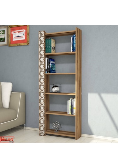 Variant Variant City Kitaplık - Ceviz / Krem
