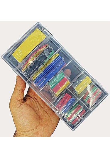 Komponentci Isı İle Daralan Makaron Kablo Yalıtım Set 328 Parça Kutulu