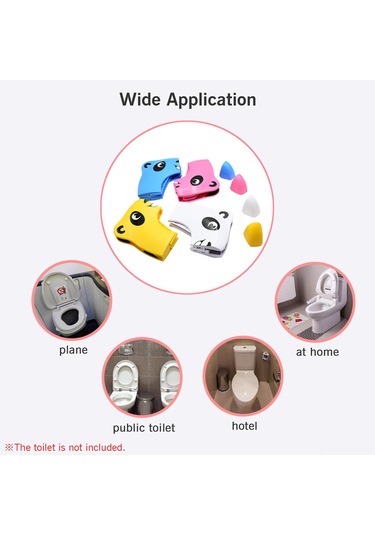 Suofeng Katlanabilir Bebek Tuvalet Koltuğu - Taşınabilir, Kaymaz Tabanlı, Seyahat Ve Ev Kullanımı İçin