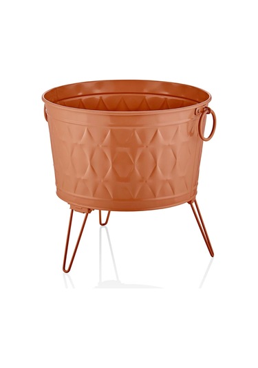The Mia Prizma Vazo & Saksı Terracota 43x45 Cm