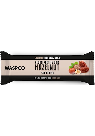 Waspco Fındıklı Vegan Bar 40g x 12 Adet