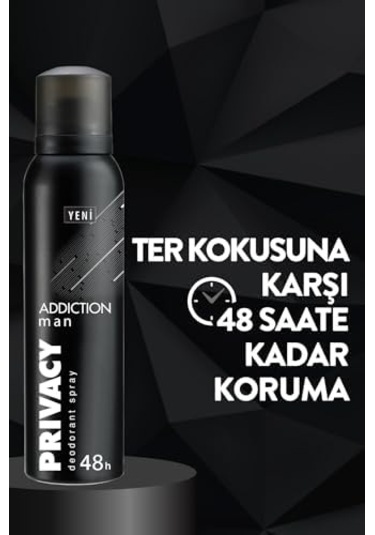 Prıvacy Addiction Man Deodorant, 150 Mililitre