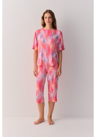 Suwen Pink Shadows Kapri Sh26902614690 Batik