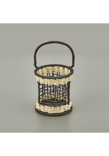Deco Fuego Mumluk - Siyah / Krem - 13x14 Cm Renkli