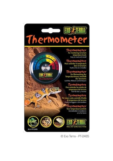 Exo Terra Yuvarlak Termometere