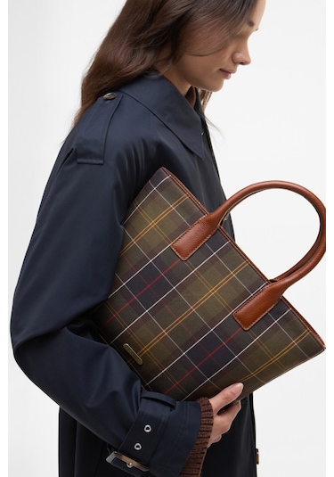 Barbour Birch Tartan Kol Çantası Tn11 Classic Tartan Çok Renkli