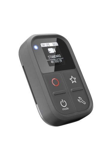 Xindoker Kablosuz Gopro Kumandası - Hero 10/9/8/7/6 İçin 80m Menzilli, Şarj Edilebilir, Su Geçirmez Siyah