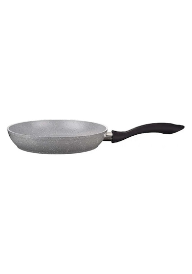 Cem granitta tava - tek kulplu tava 28 cm.kızartma tavası