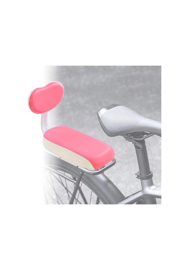 Suntek Bisiklet Arka Koltuk Minderi Sırtlıklı Çocuk Pembe Pembe