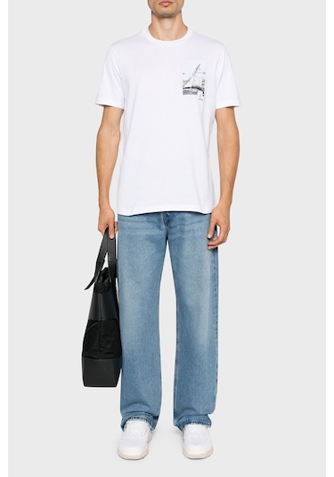 Paul & Shark Erkek T Shirt 24411064 010 Beyaz Beyaz Paul & Shark Erkek T Shirt 24411064 010 Beyaz Beyaz
