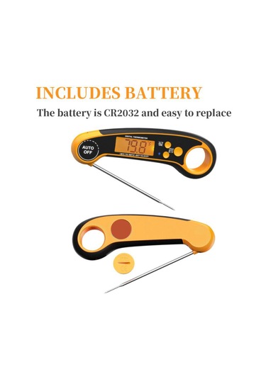 Suntek Suya Dayanıklı Dijital Anında Okunan Et Turuncu