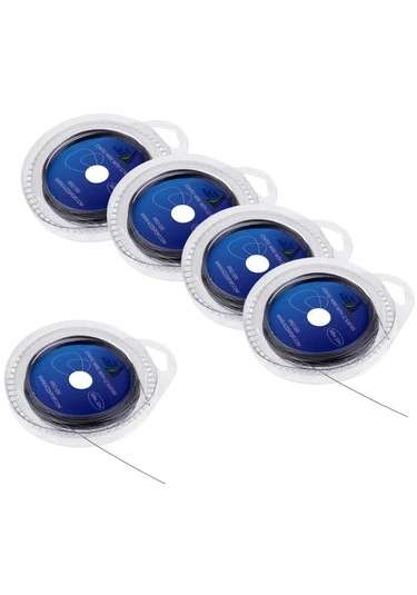 Homyl Paslanmaz Çelik Tel Lures Lider İzleme Oltaları 10m 7 30-pound